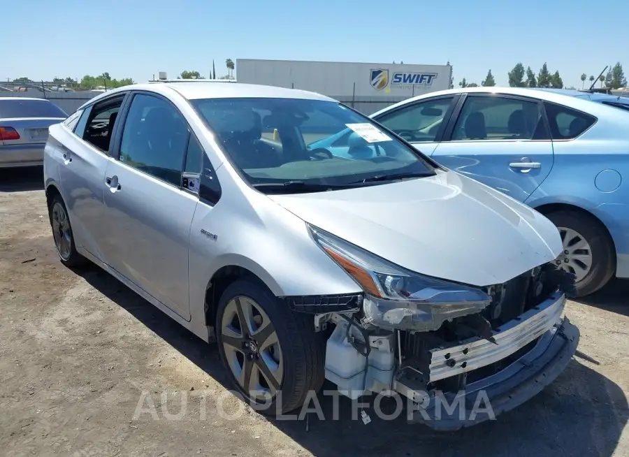 TOYOTA PRIUS 2019 vin JTDKARFU2K3085851 from auto auction Iaai