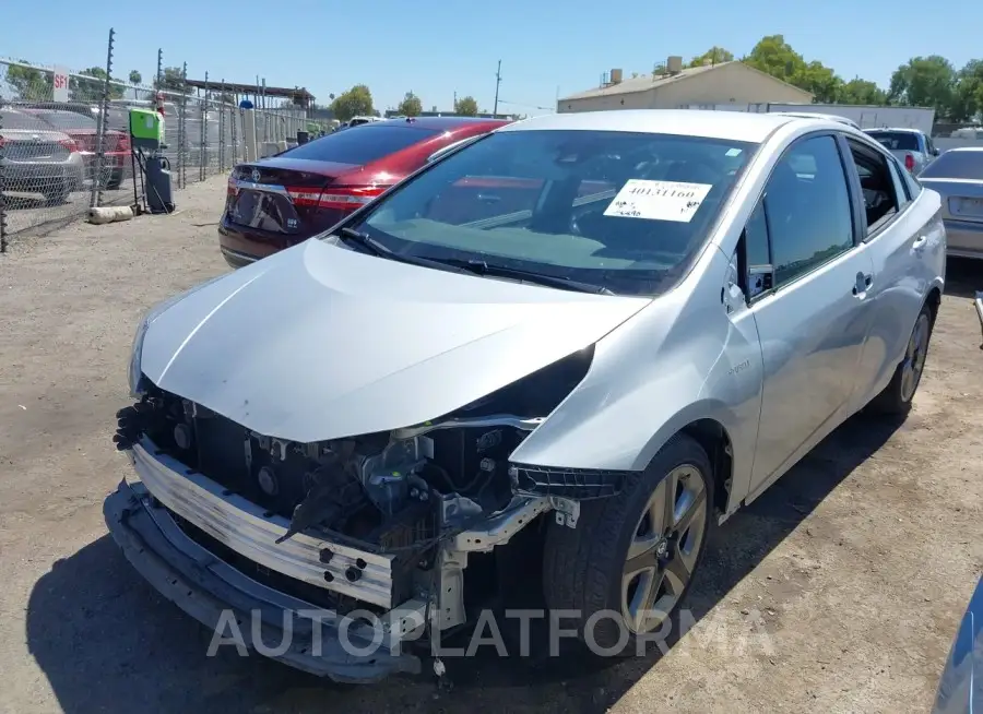 TOYOTA PRIUS 2019 vin JTDKARFU2K3085851 from auto auction Iaai