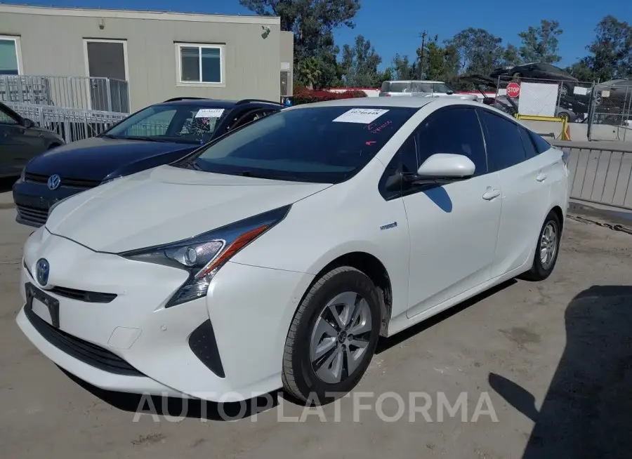 TOYOTA PRIUS 2017 vin JTDKBRFU8H3050236 from auto auction Iaai