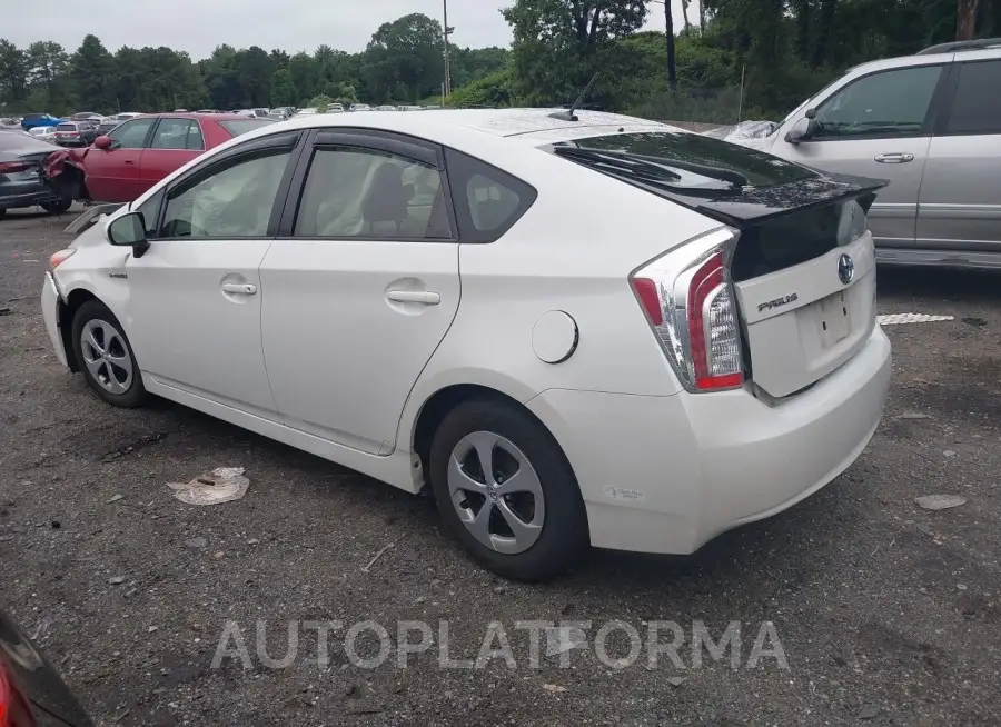 TOYOTA PRIUS 2015 vin JTDKN3DU1F1898734 from auto auction Iaai