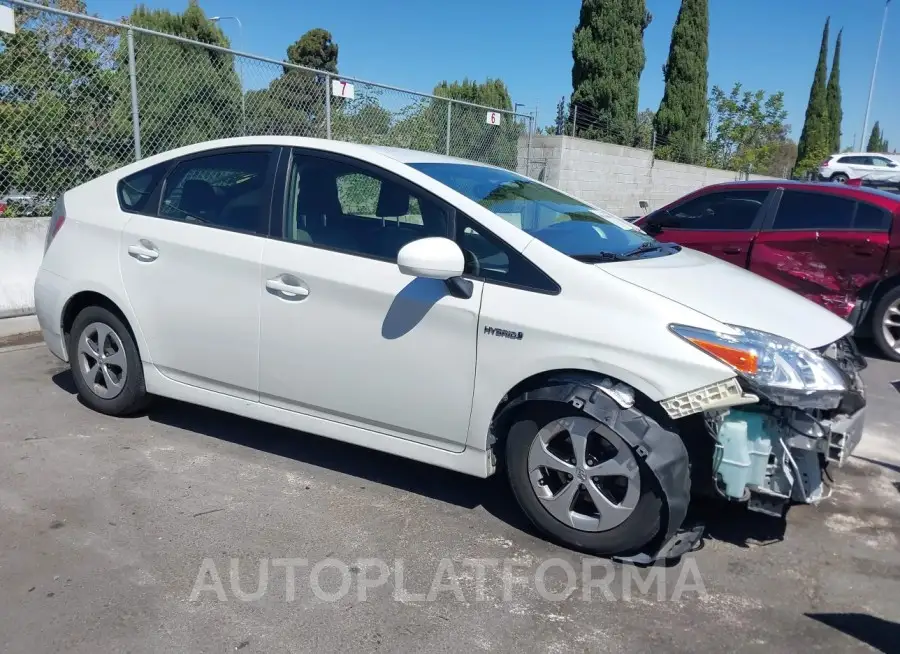 TOYOTA PRIUS 2015 vin JTDKN3DU2F0469611 from auto auction Iaai