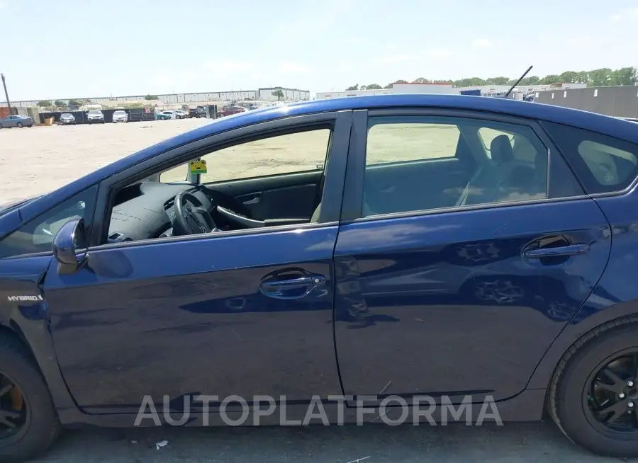 TOYOTA PRIUS 2015 vin JTDKN3DU9F0479603 from auto auction Iaai