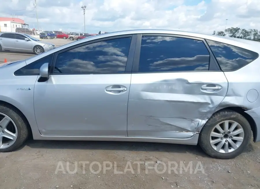 TOYOTA PRIUS V 2016 vin JTDZN3EU2GJ054409 from auto auction Iaai