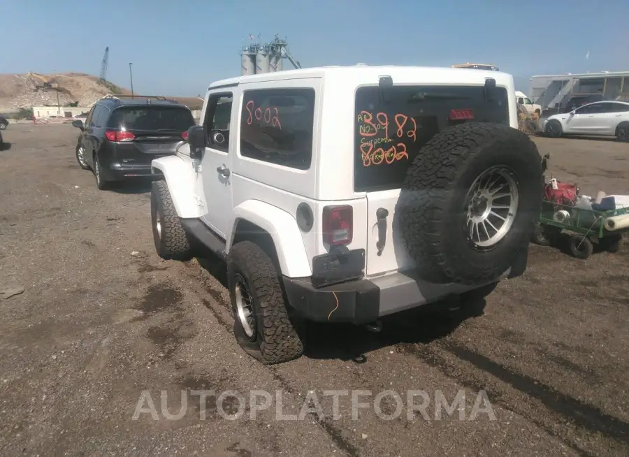 JEEP WRANGLER 2015 vin 1C4AJWBGXFL742833 from auto auction Iaai