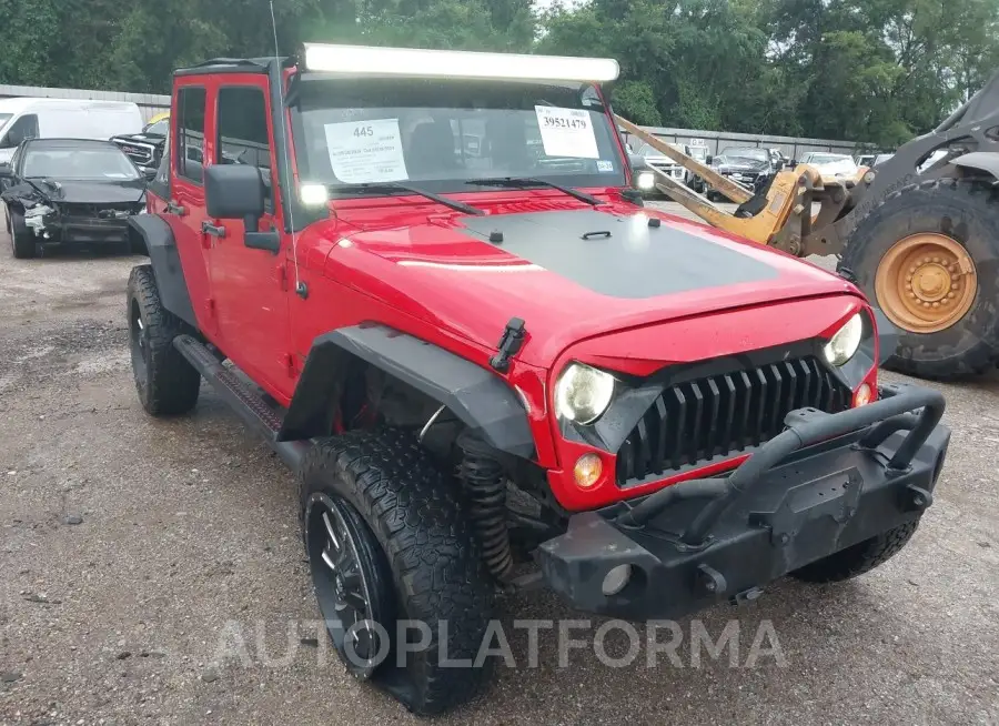 JEEP WRANGLER UNLIMITED 2016 vin 1C4BJWDG0GL216536 from auto auction Iaai