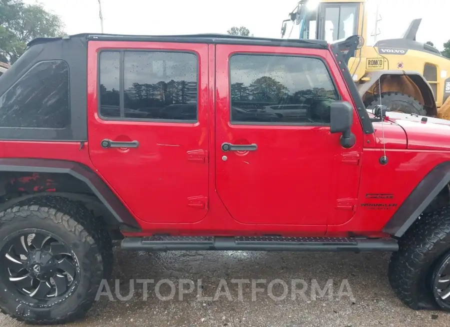 JEEP WRANGLER UNLIMITED 2016 vin 1C4BJWDG0GL216536 from auto auction Iaai