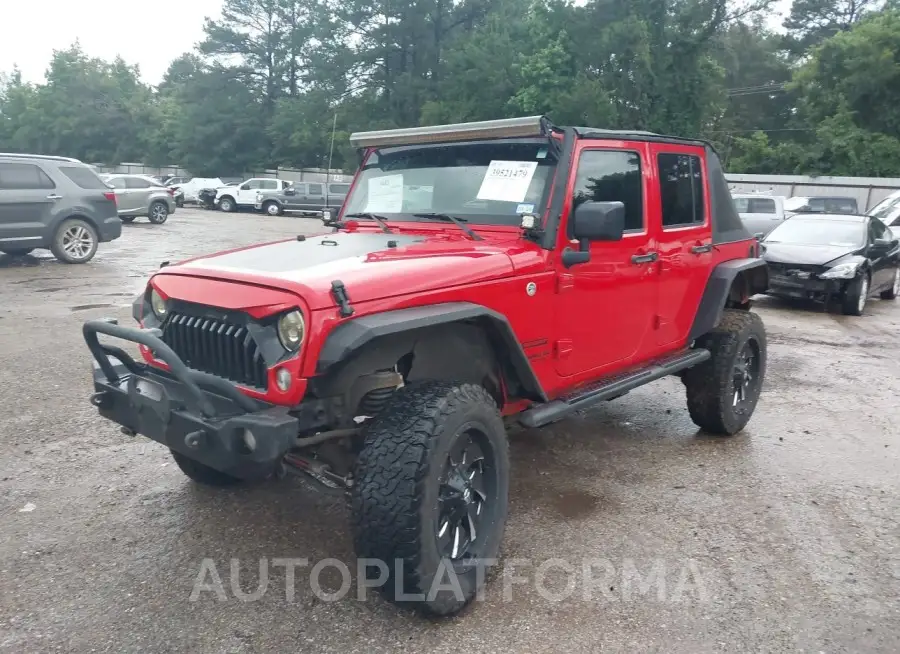 JEEP WRANGLER UNLIMITED 2016 vin 1C4BJWDG0GL216536 from auto auction Iaai