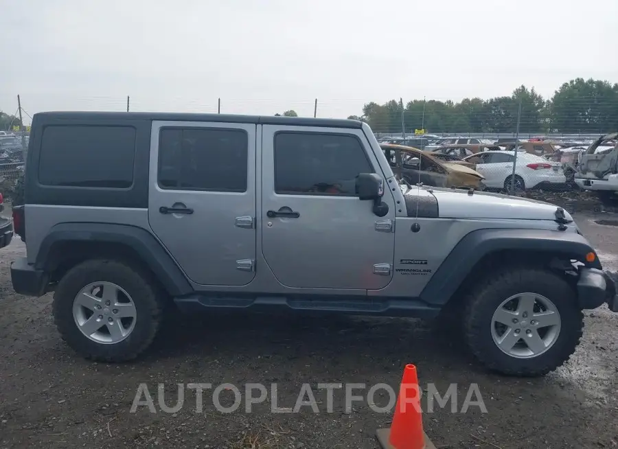 JEEP WRANGLER UNLIMITED 2016 vin 1C4BJWDG6GL298210 from auto auction Iaai