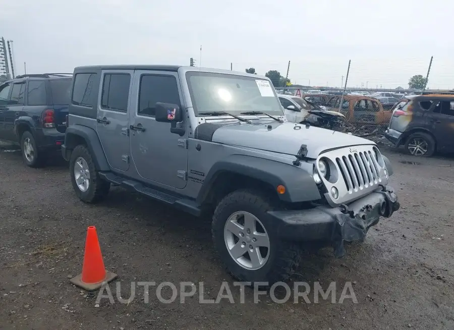 JEEP WRANGLER UNLIMITED 2016 vin 1C4BJWDG6GL298210 from auto auction Iaai