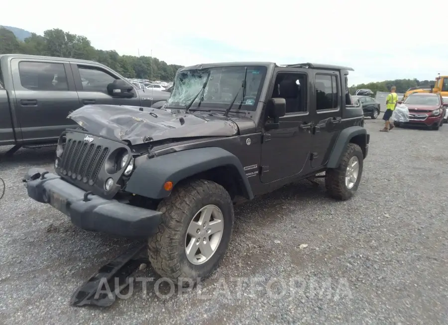 JEEP WRANGLER UNLIMITED 2016 vin 1C4BJWDG7GL237352 from auto auction Iaai