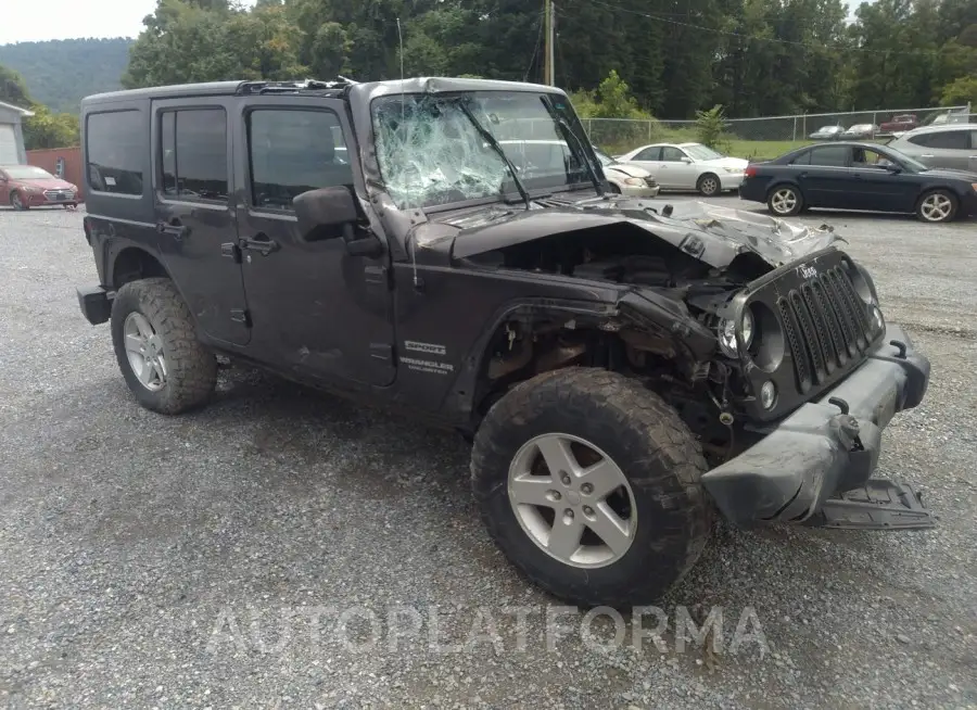 JEEP WRANGLER UNLIMITED 2016 vin 1C4BJWDG7GL237352 from auto auction Iaai