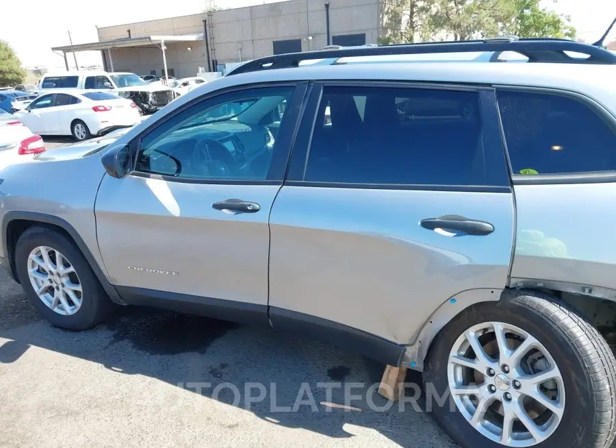 JEEP CHEROKEE 2017 vin 1C4PJMAS6HW647613 from auto auction Iaai