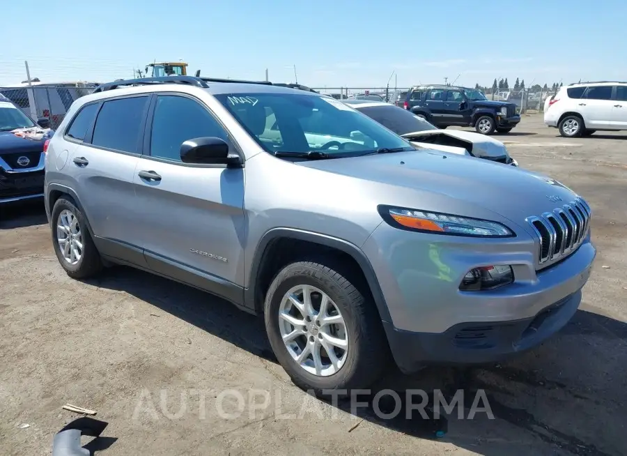 JEEP CHEROKEE 2017 vin 1C4PJMAS6HW647613 from auto auction Iaai