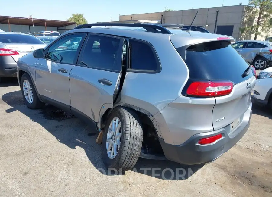 JEEP CHEROKEE 2017 vin 1C4PJMAS6HW647613 from auto auction Iaai