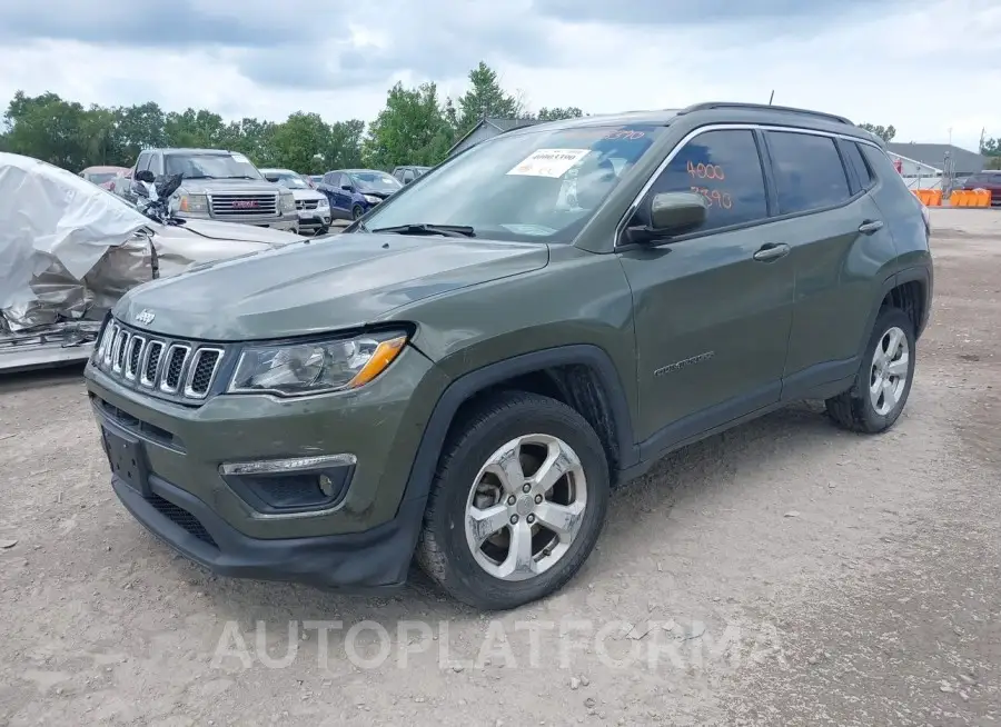 JEEP COMPASS 2018 vin 3C4NJDBB0JT239805 from auto auction Iaai