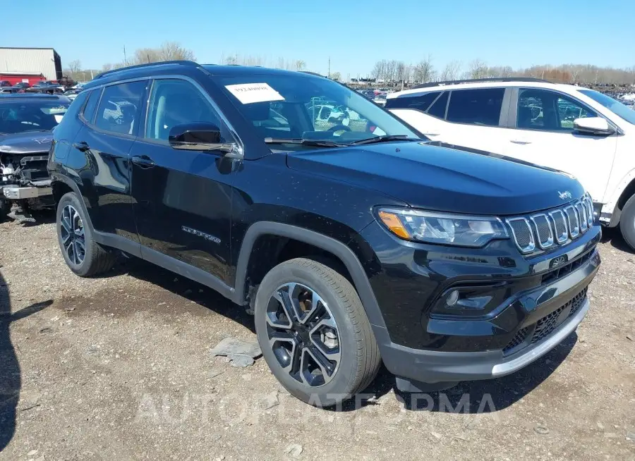 JEEP COMPASS 2022 vin 3C4NJDCB8NT171919 from auto auction Iaai