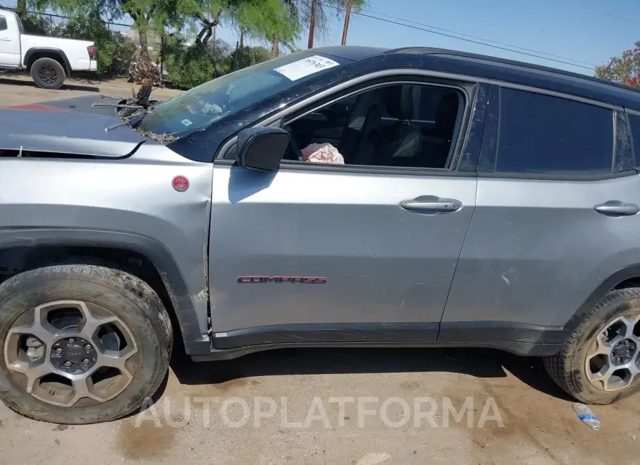 JEEP COMPASS 2022 vin 3C4NJDDB2NT105574 from auto auction Iaai