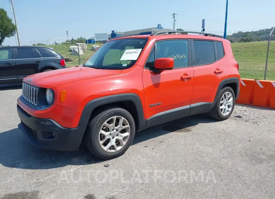 JEEP RENEGADE 2015 vin ZACCJABT1FPB86965 from auto auction Iaai