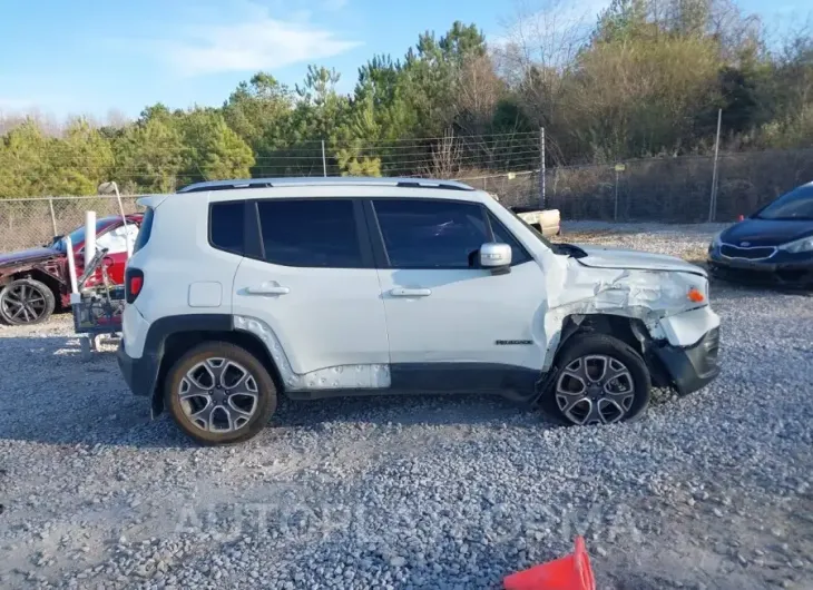 JEEP RENEGADE 2017 vin ZACCJADB7HPG53300 from auto auction Iaai