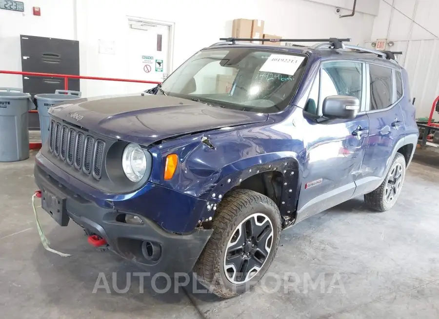 JEEP RENEGADE 2016 vin ZACCJBCT1GPC57071 from auto auction Iaai