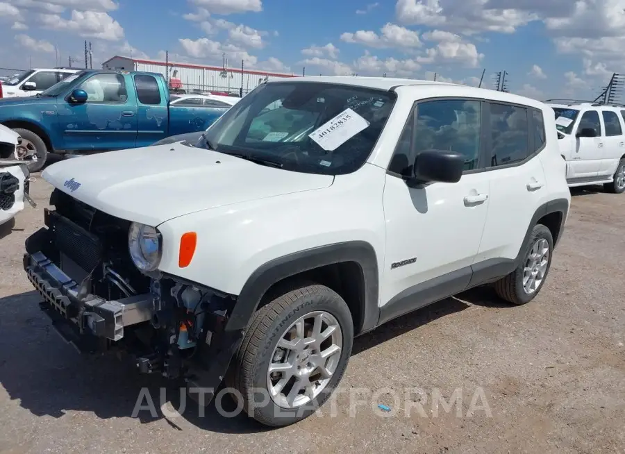 JEEP RENEGADE 2023 vin ZACNJDB12PPP62456 from auto auction Iaai