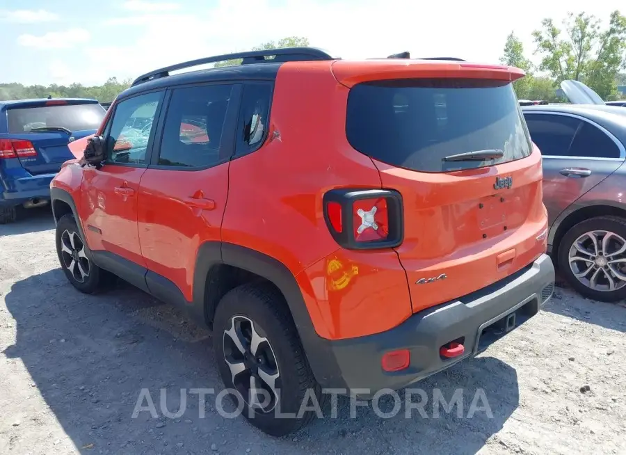 JEEP RENEGADE 2021 vin ZACNJDC1XMPM31604 from auto auction Iaai