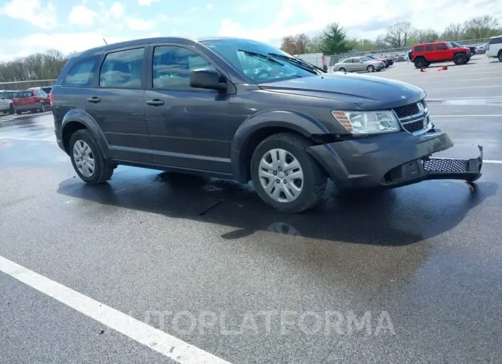 DODGE JOURNEY 2015 vin 3C4PDCABXFT591938 from auto auction Iaai