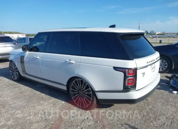 LAND ROVER RANGE ROVER 2020 vin SALGS5SE4LA412105 from auto auction Iaai