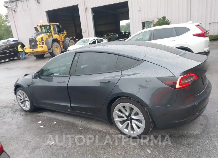 TESLA MODEL 3 2021 vin 5YJ3E1EB2MF850377 from auto auction Iaai