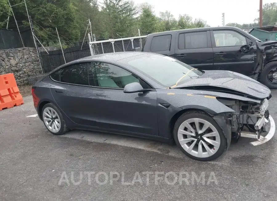 TESLA MODEL 3 2021 vin 5YJ3E1EB2MF850377 from auto auction Iaai