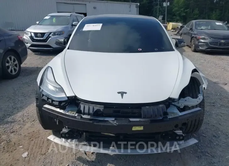 TESLA MODEL 3 2022 vin 5YJ3E1EB3NF117241 from auto auction Iaai