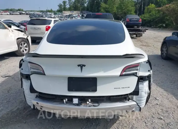 TESLA MODEL 3 2022 vin 5YJ3E1EB3NF117241 from auto auction Iaai