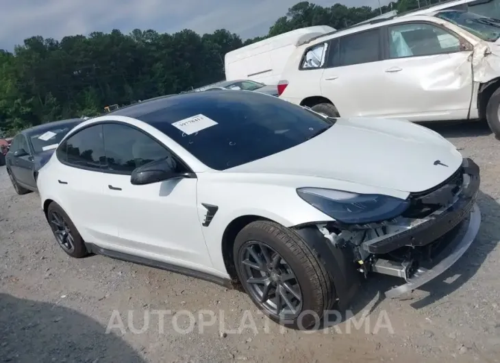 TESLA MODEL 3 2022 vin 5YJ3E1EB3NF117241 from auto auction Iaai