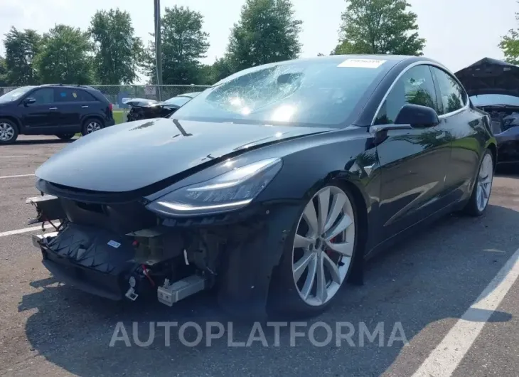 TESLA MODEL 3 2019 vin 5YJ3E1EB9KF213967 from auto auction Iaai