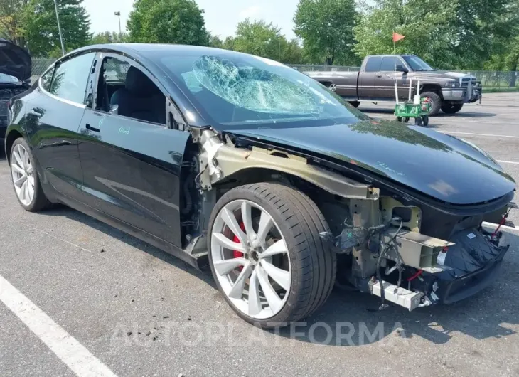 TESLA MODEL 3 2019 vin 5YJ3E1EB9KF213967 from auto auction Iaai