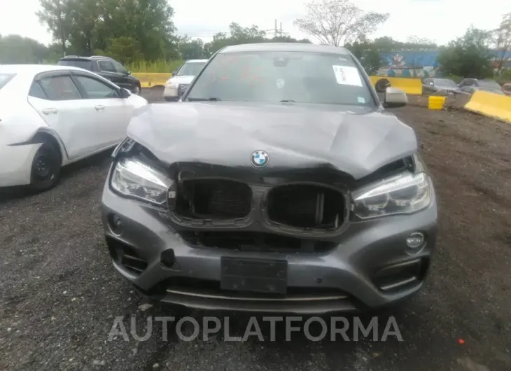 BMW X6 2017 vin 5UXKU2C33H0U29853 from auto auction Iaai