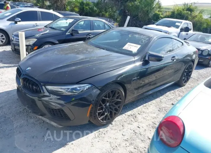 BMW M8 2020 vin WBSAE0C01LCE34685 from auto auction Iaai