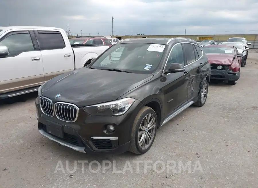 BMW X1 2016 vin WBXHT3C31GP889395 from auto auction Iaai