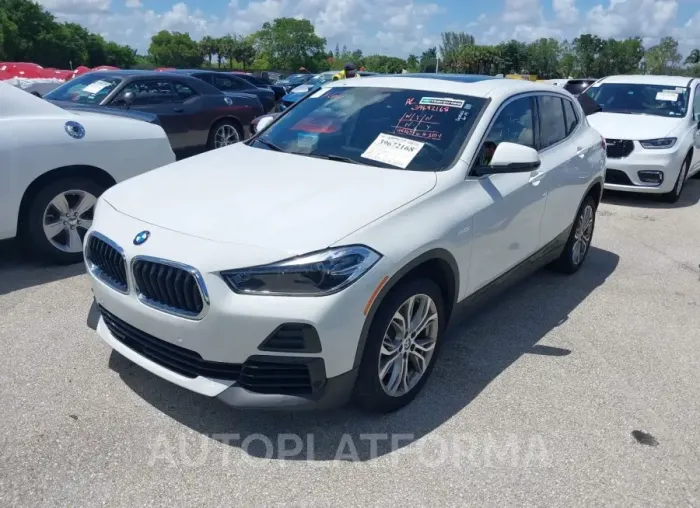 BMW X2 2022 vin WBXYH9C03N5U28427 from auto auction Iaai