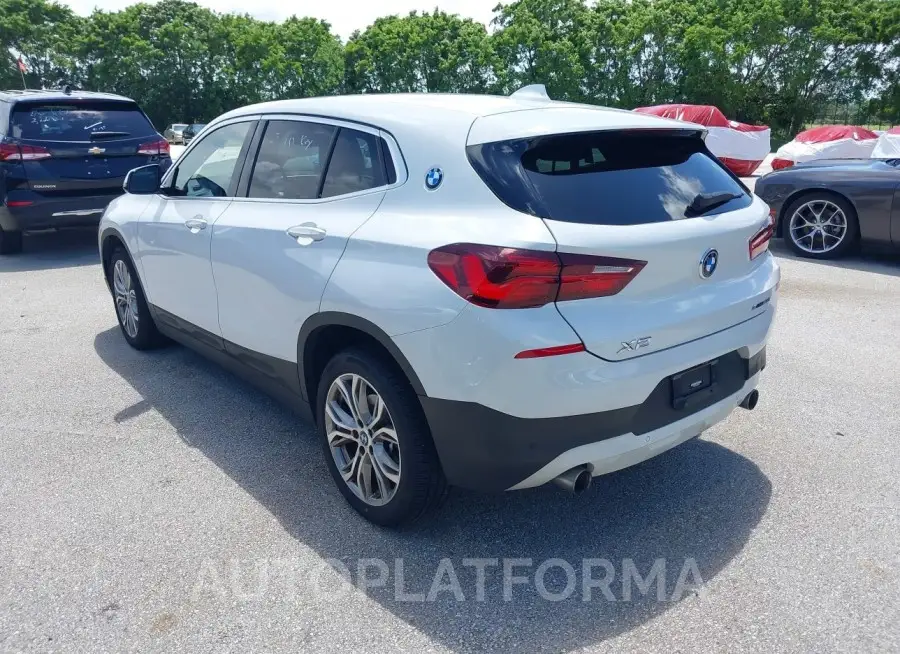 BMW X2 2022 vin WBXYH9C03N5U28427 from auto auction Iaai