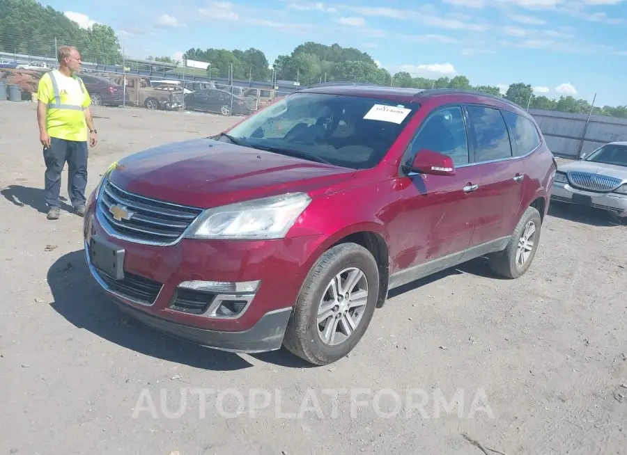 CHEVROLET TRAVERSE 2015 vin 1GNKRGKD8FJ220486 from auto auction Iaai