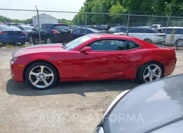 CHEVROLET CAMARO 2015 vin 2G1FD1E38F9277266 from auto auction Iaai