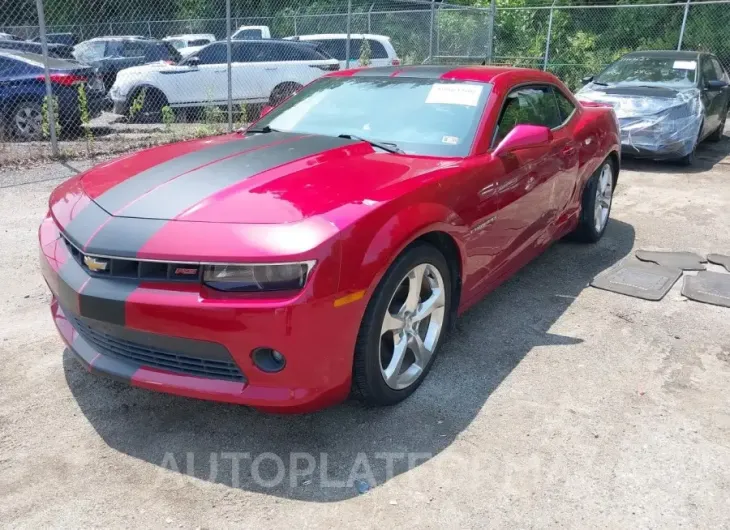 CHEVROLET CAMARO 2015 vin 2G1FD1E38F9277266 from auto auction Iaai