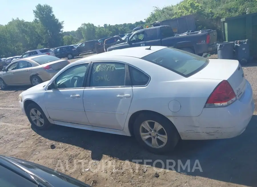 CHEVROLET IMPALA LIMITED 2015 vin 2G1WA5E30F1141275 from auto auction Iaai