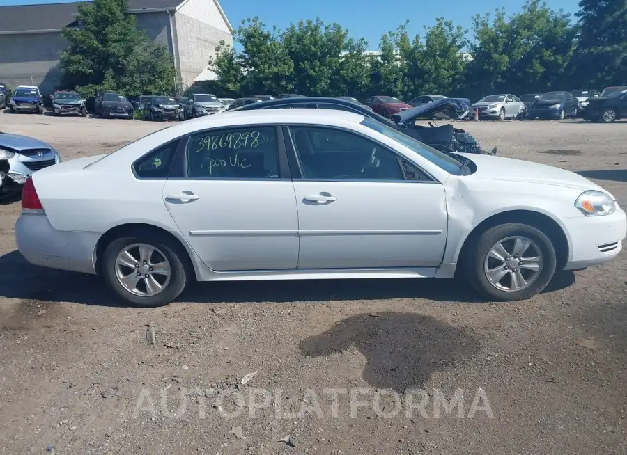 CHEVROLET IMPALA LIMITED 2015 vin 2G1WA5E30F1141275 from auto auction Iaai