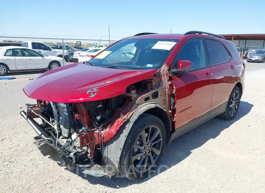 CHEVROLET EQUINOX 2022 vin 2GNAXMEV8N6141643 from auto auction Iaai