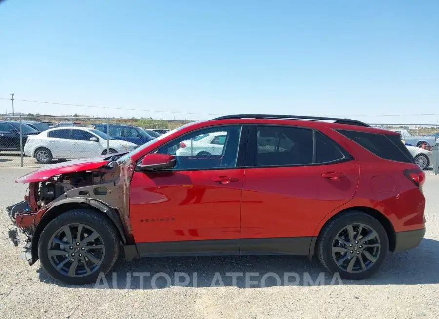 CHEVROLET EQUINOX 2022 vin 2GNAXMEV8N6141643 from auto auction Iaai