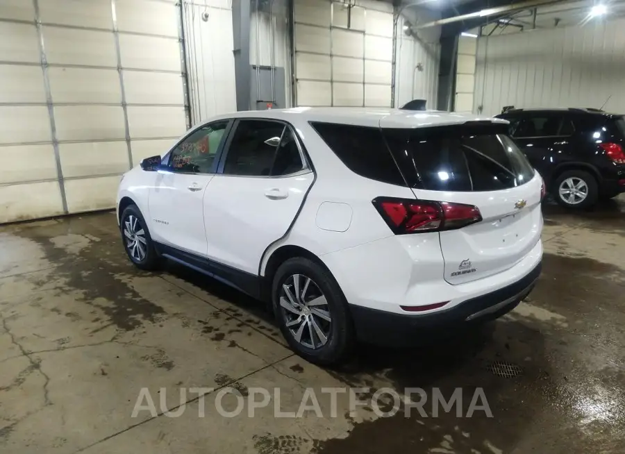 CHEVROLET EQUINOX 2022 vin 3GNAXUEV6NL153785 from auto auction Iaai