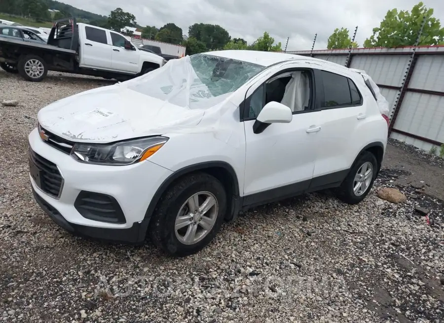 CHEVROLET TRAX 2020 vin 3GNCJKSB2LL155961 from auto auction Iaai