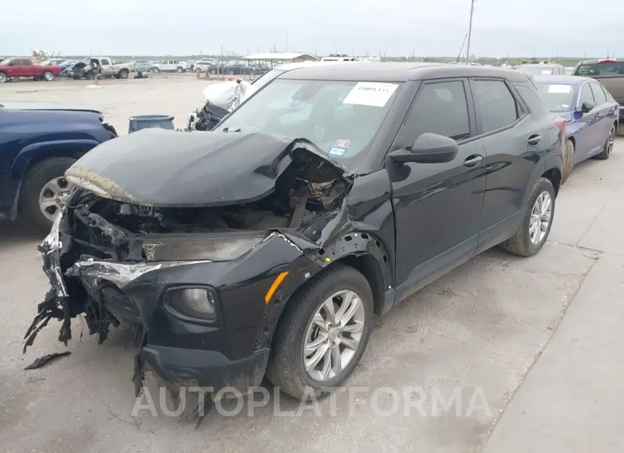 CHEVROLET TRAILBLAZER 2022 vin KL79MMS2XNB132483 from auto auction Iaai